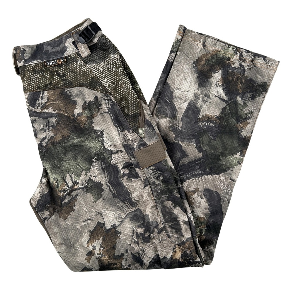ScentLok Pants Mens Medium Savanna Aero Crosshair Camo Alloy Hunting Mossy Oak